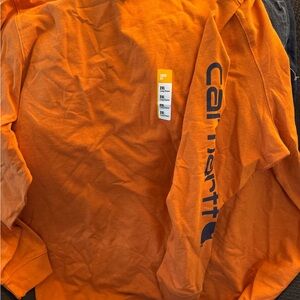 Carhartt Men's Orange Shirt